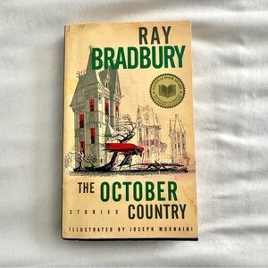 The October Country by Ray Bradbury Fiction Paperback Novel Book